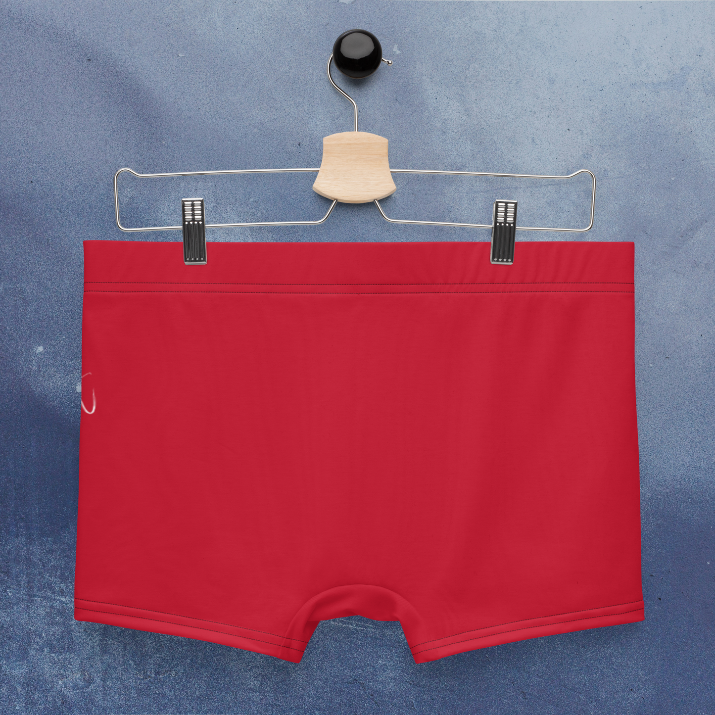 Calzoncillos bóxer rojos premium de KnuRoot