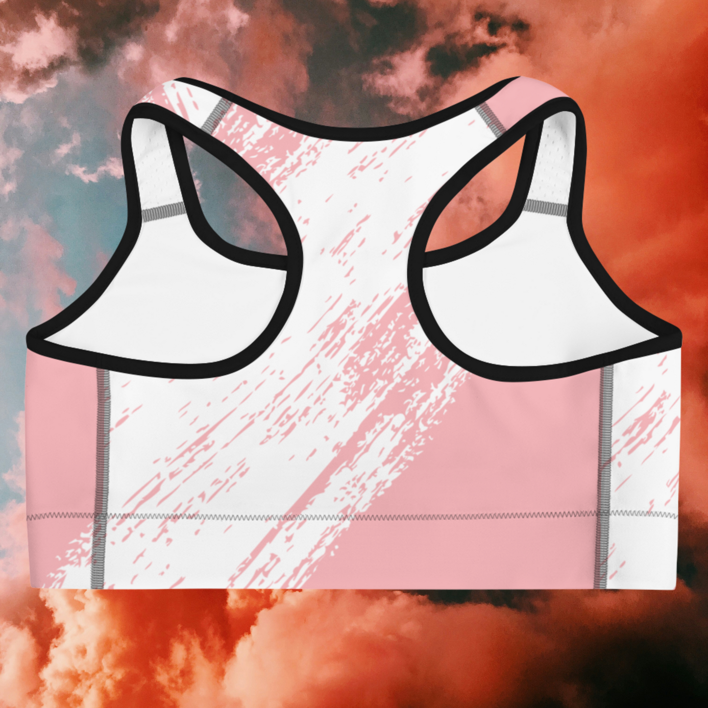 Sujetador deportivo Scar! rosa para mujer de KnuRoot