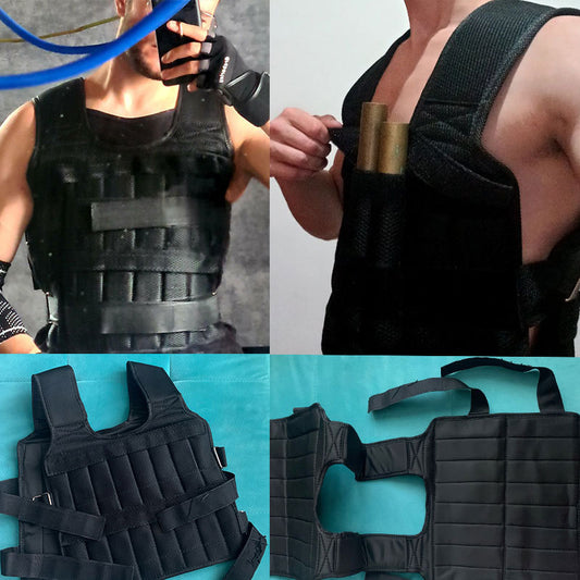 KnuRoot Anywhere! Black Weighted Vest!