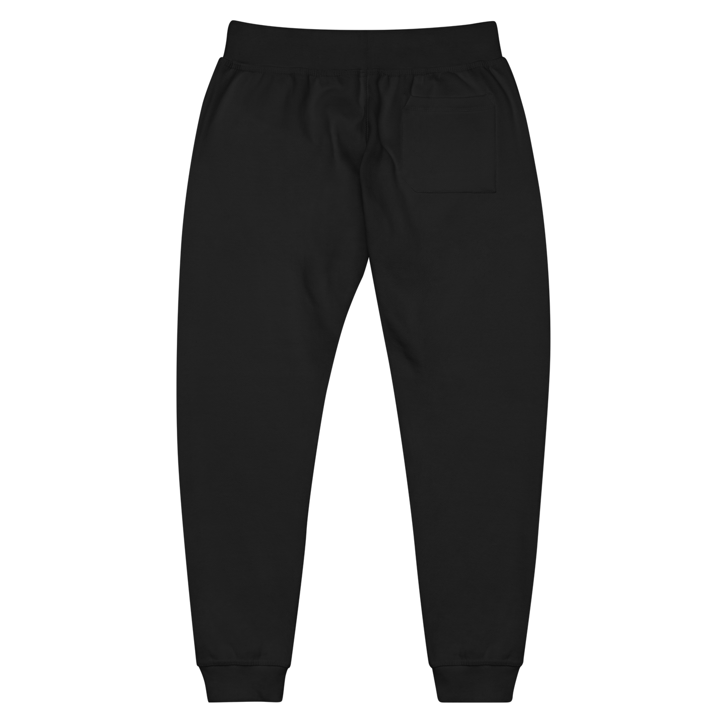 KnuRoot Black Premium Unisex Fleece Sweatpants