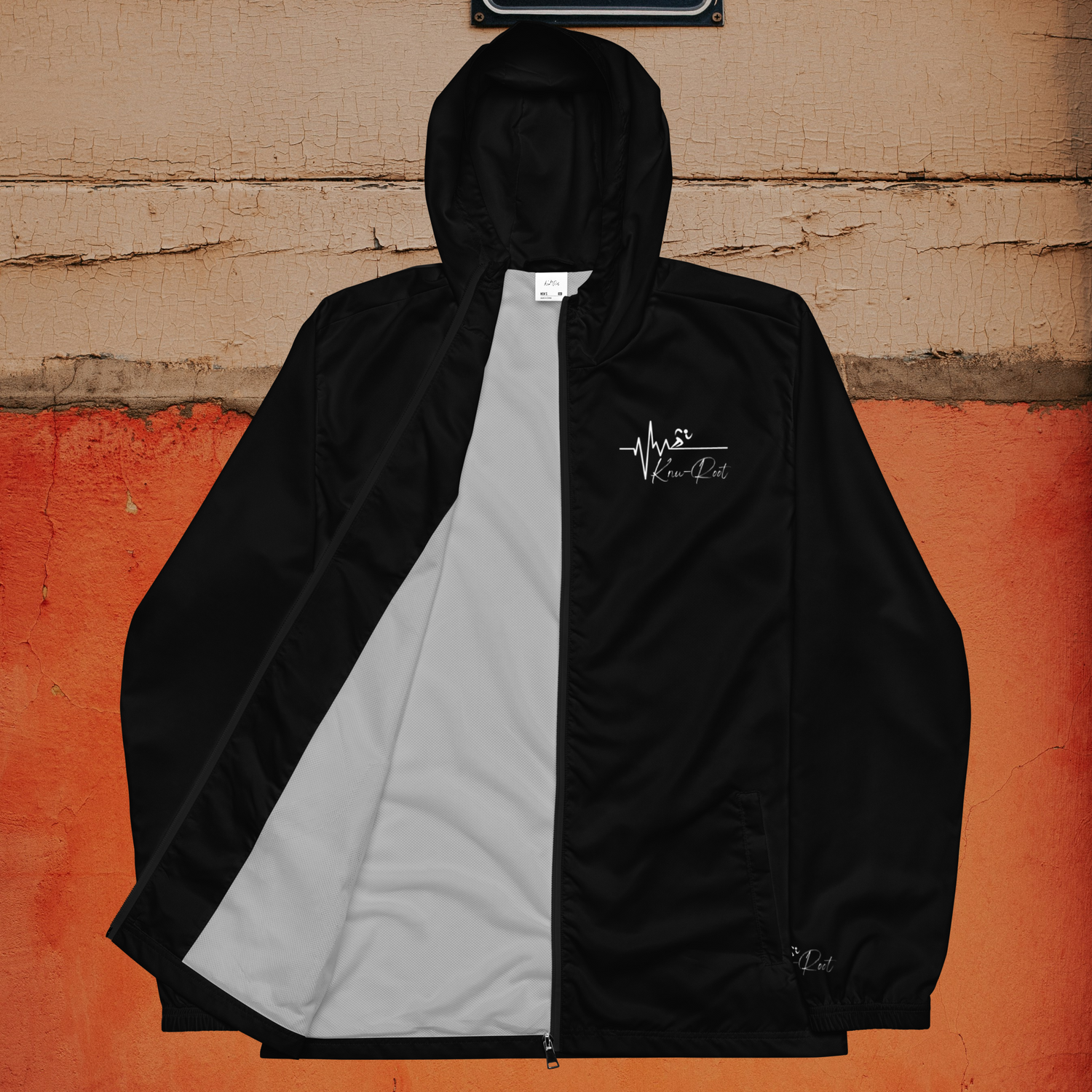 KnuRoot's Ran! Black Windbreaker Fit!