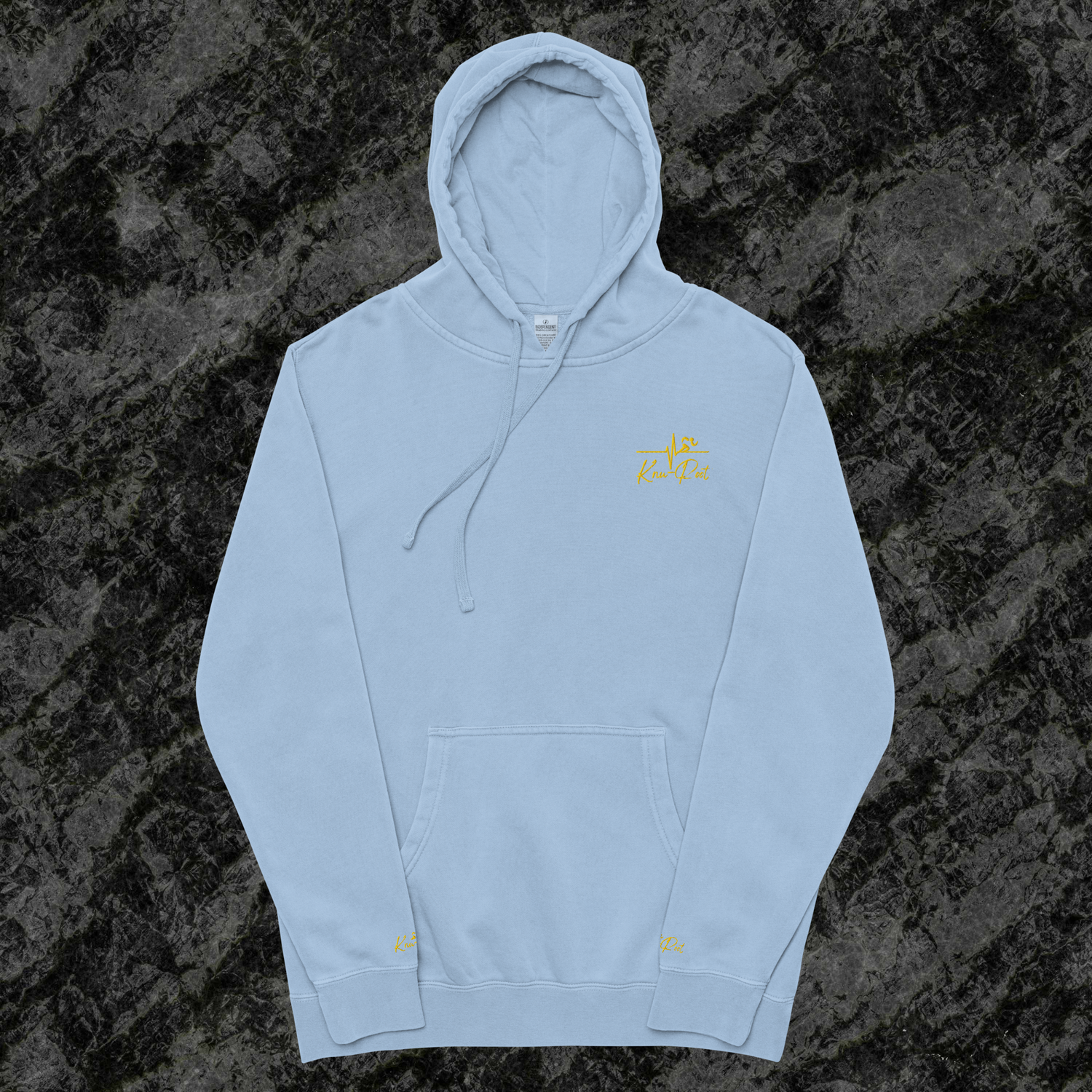 KnuRoot Run! Men's Gold-Blue Fit!